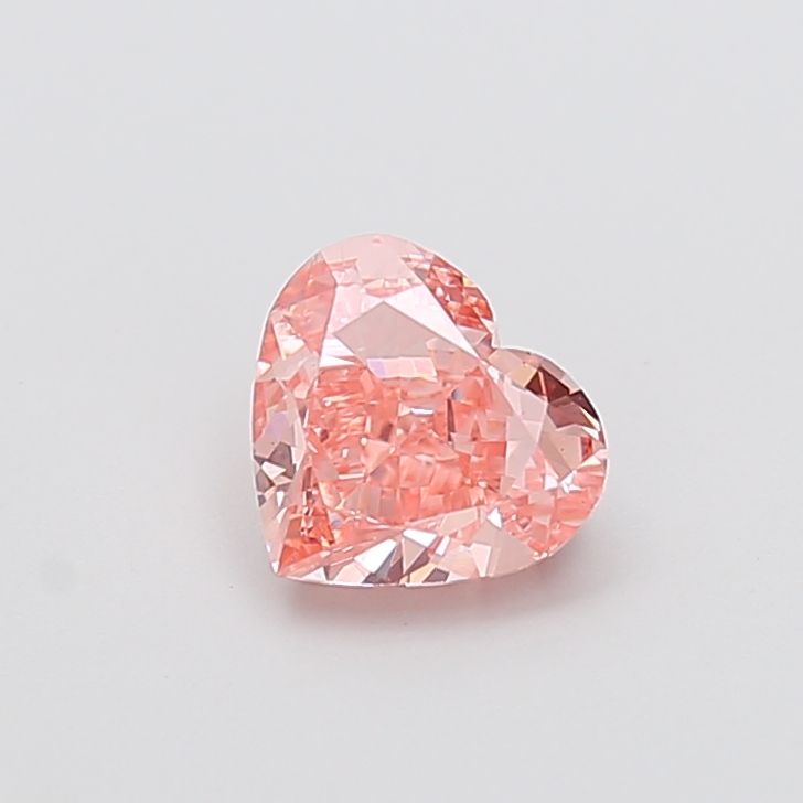 1.52 ct Pink (Intense) VS1 Heart Modified lab-grown diamond
