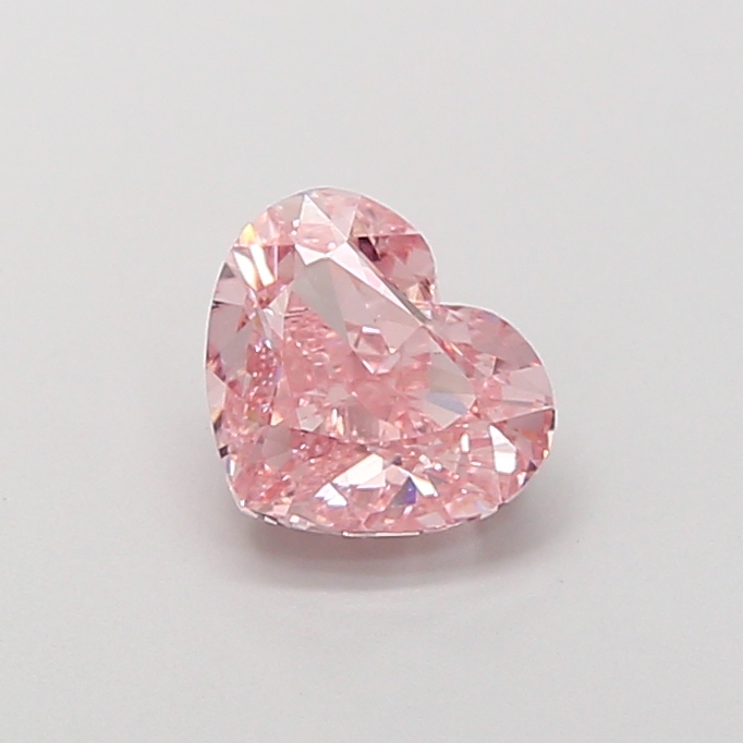 1.79 ct Pink (Intense) VS1 Heart Modified lab-grown diamond
