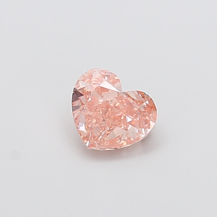 1.04 ct Pink (Intense) VS1 Heart Modified lab-grown diamond