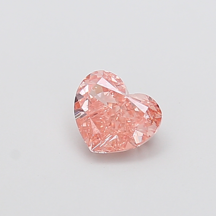 1.01 ct Pink (Intense) VVS2 Heart Modified lab-grown diamond