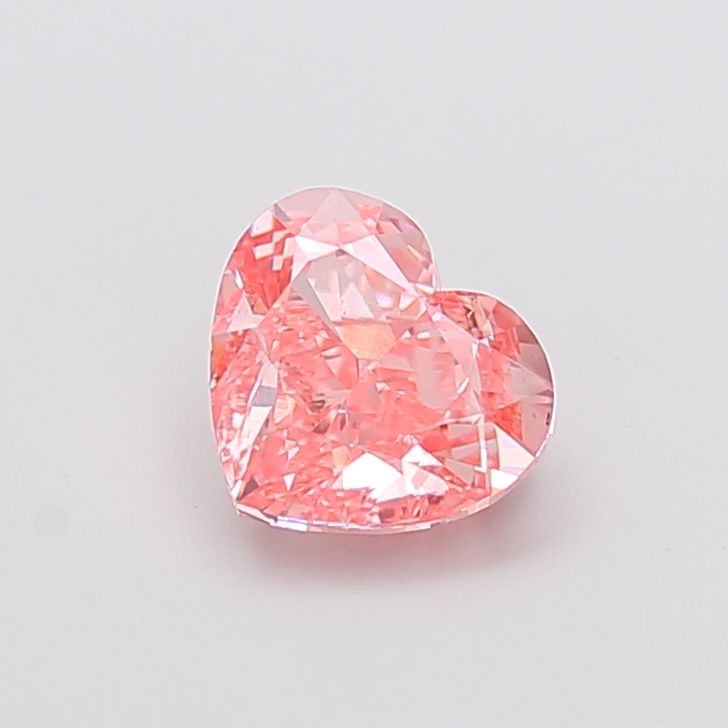 2.03 ct Pink (Vivid) VS2 Heart Modified lab-grown diamond