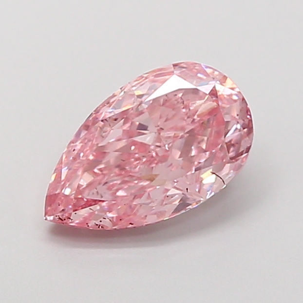 2.17 ct Pink (Vivid) VS1 Pear Modified lab-grown diamond