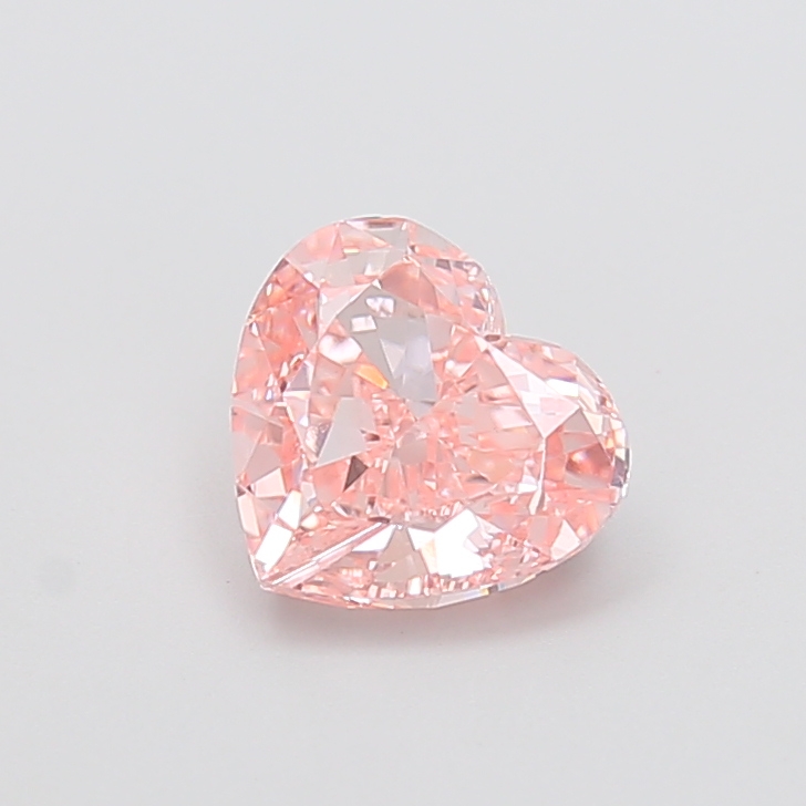 1.89 ct Pink (Intense) VVS2 Heart Modified lab-grown diamond