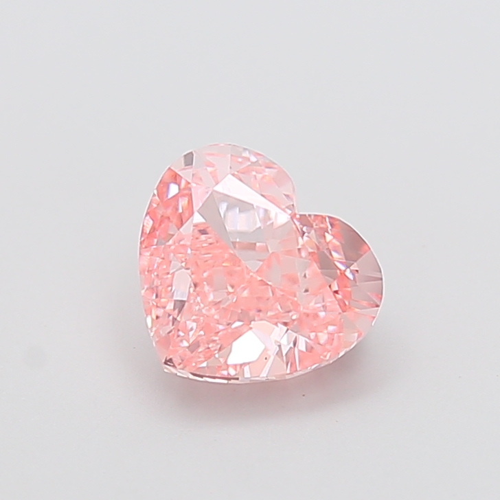 2.06 ct Pink (Intense) VVS2 Heart Modified lab-grown diamond