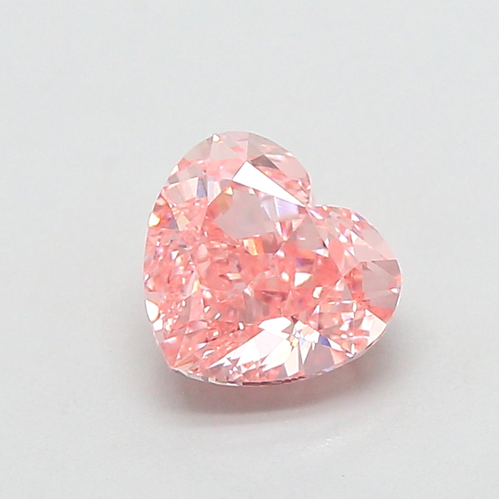 1.32 ct Pink (Vivid) VS1 Heart Modified lab-grown diamond