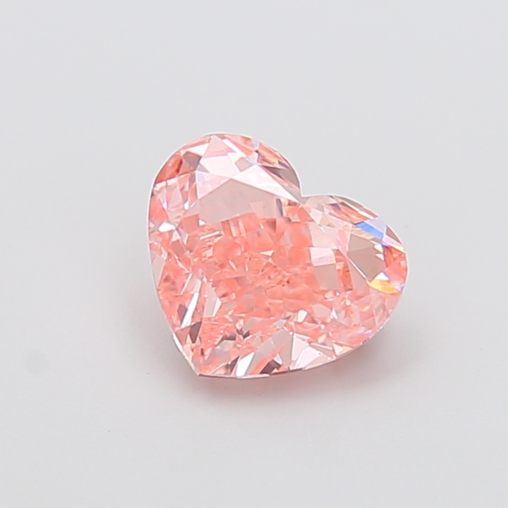 2.05 ct Pink (Intense) VVS2 Heart Modified lab-grown diamond