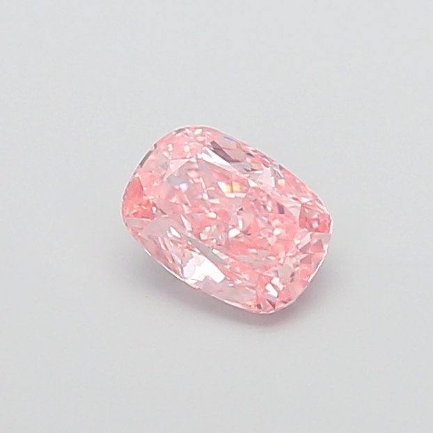 1.29 ct Pink (Vivid) VS1 Cushion lab-grown diamond