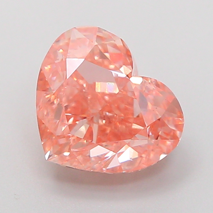 2.52 ct Brown (Fancy) VS1 Heart Modified lab-grown diamond