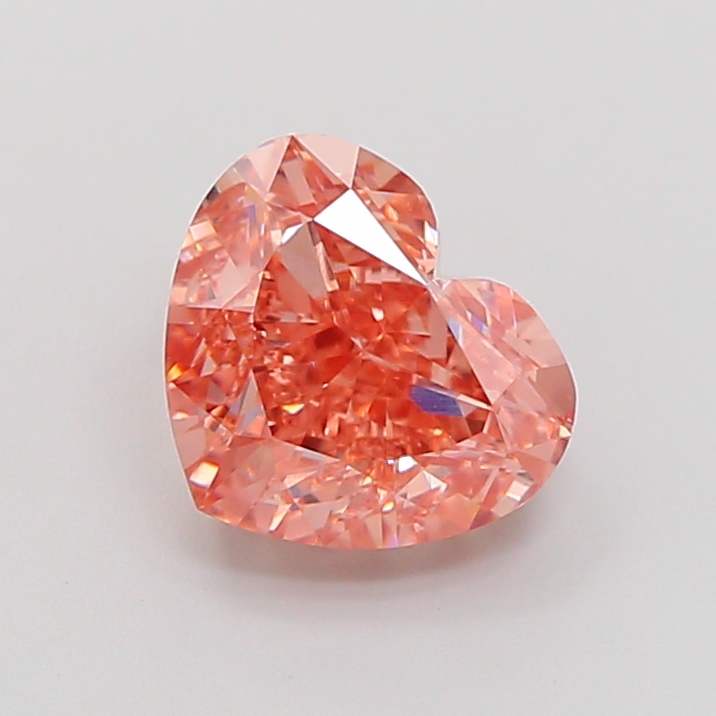 3.02 ct Brown (Fancy) VVS2 Heart Modified lab-grown diamond