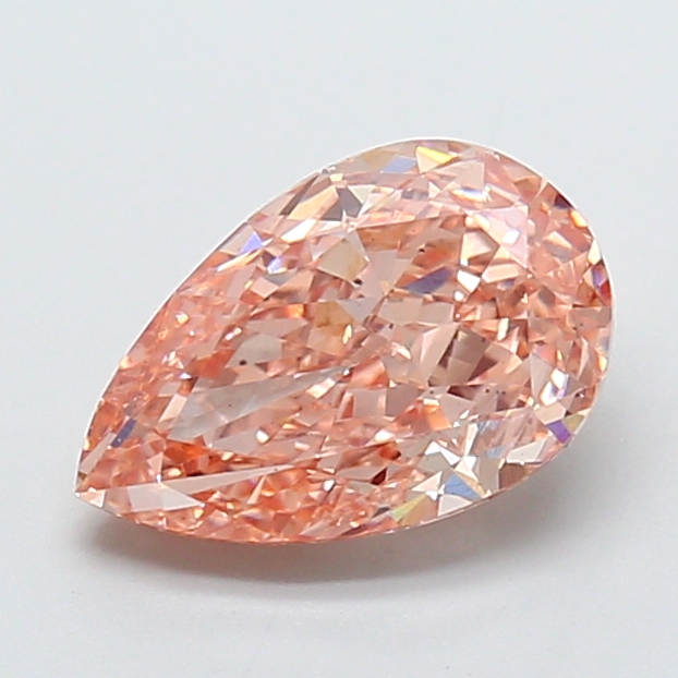 2.51 ct Brown (Light) VS2 Pear Modified lab-grown diamond
