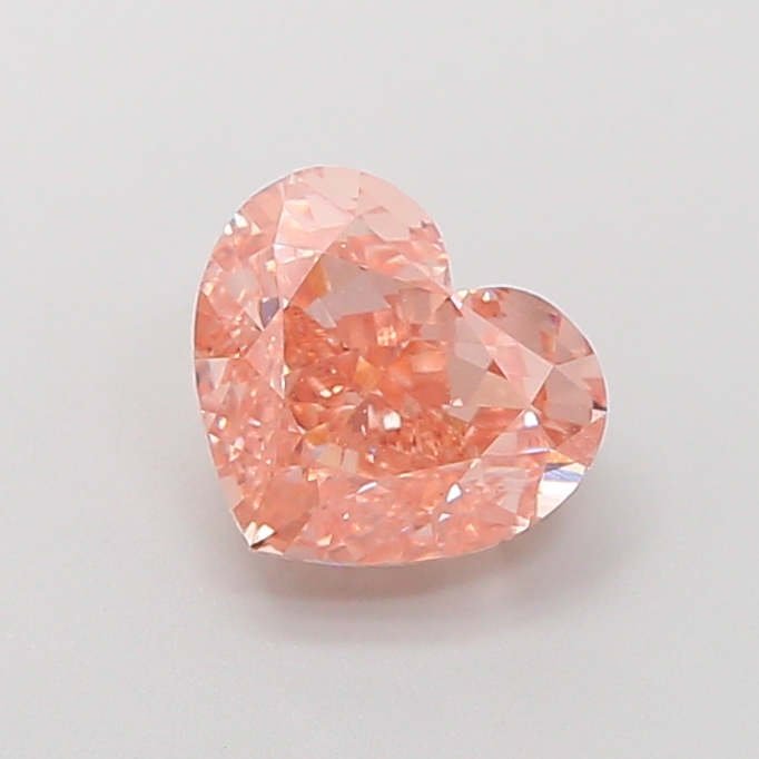 2.14 ct Brown (Fancy) VS1 Heart Modified lab-grown diamond