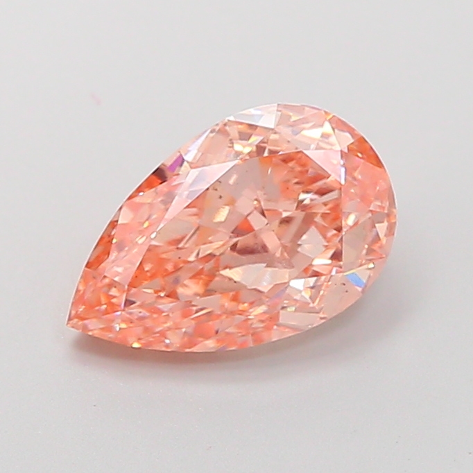2.17 ct Brown (Fancy) VS2 Pear Modified lab-grown diamond