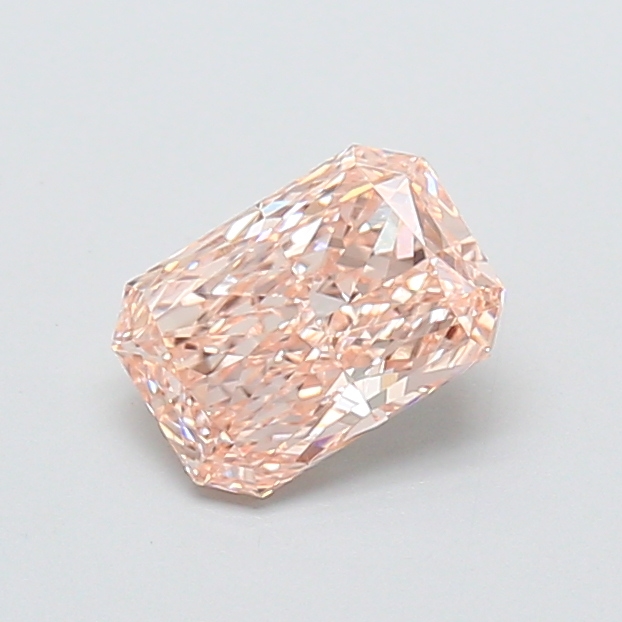0.80 ct Radiant Fancy Vivid Pink Lab-Grown Diamond