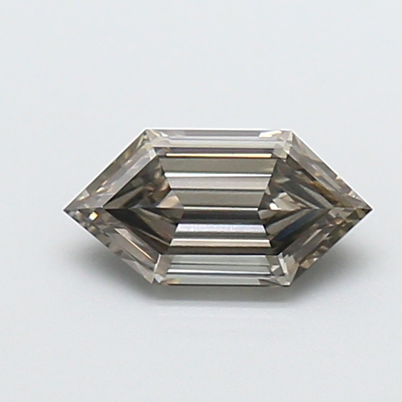 0.67 ct Hexagonal Fancy Intense Black Lab-Grown Diamond