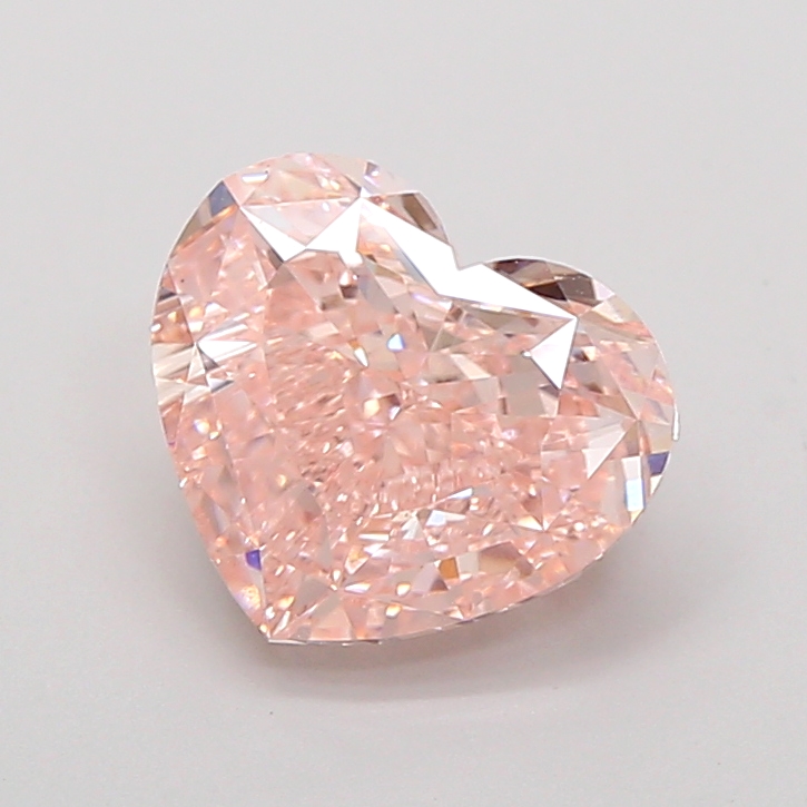 3.02 ct Heart Fancy Intense Pink Lab-Grown Diamond