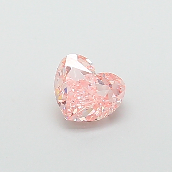 1.02 ct Pink (Vivid) VS1 Heart Modified lab-grown diamond