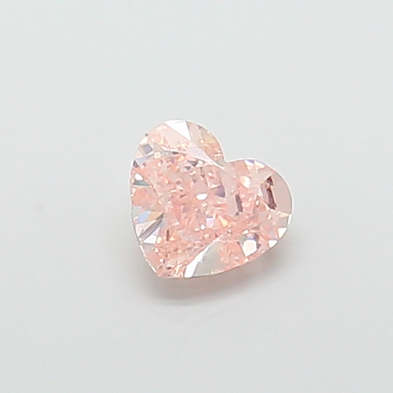 0.99 ct Pink (Intense) VS1 Heart Modified lab-grown diamond