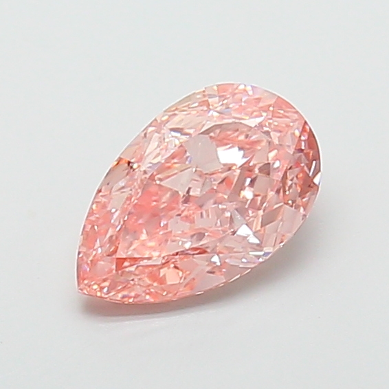 2.52 ct Pink (Vivid) VS1 Pear Modified lab-grown diamond