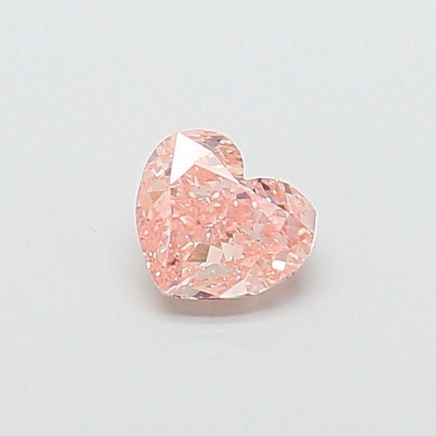 0.99 ct Pink (Intense) VS1 Heart Modified lab-grown diamond