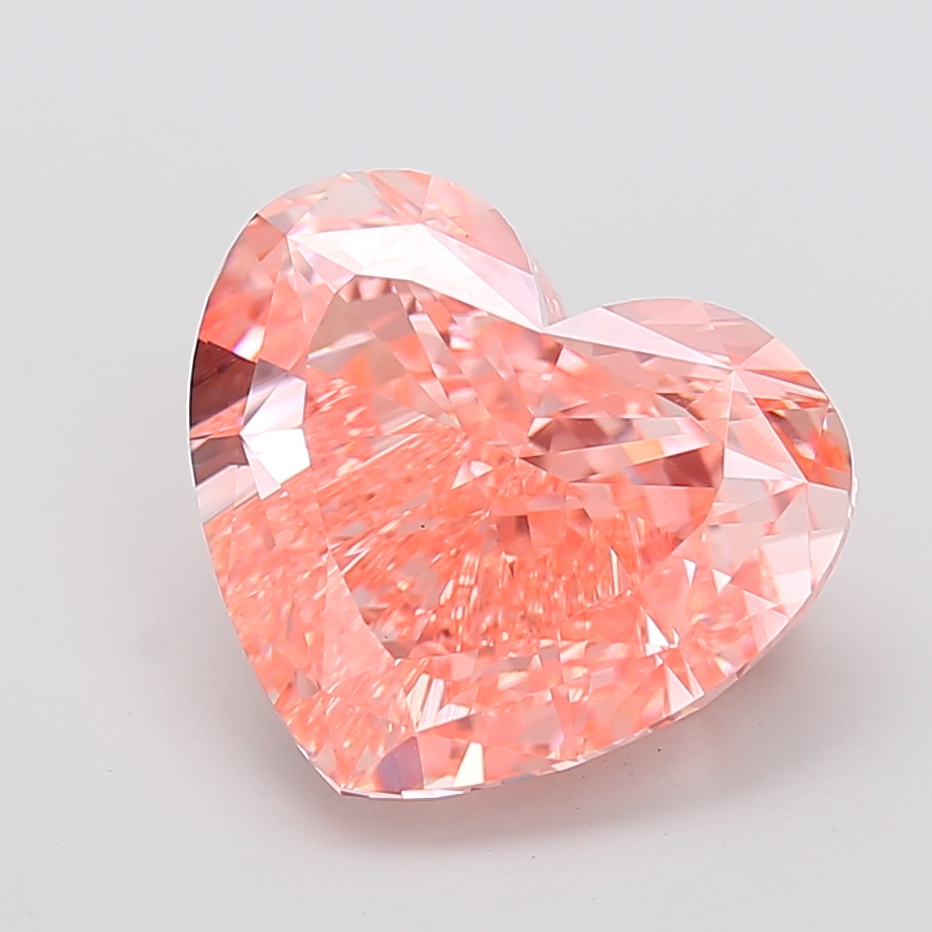 10.03 ct Heart Fancy Vivid Pink Lab-Grown Diamond