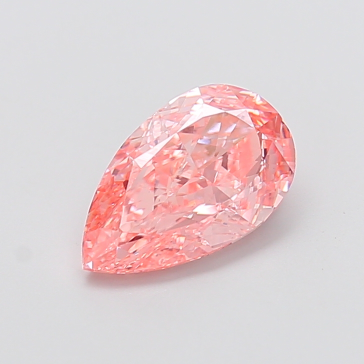 2.01 ct Pink (Vivid) VS1 Pear Modified lab-grown diamond