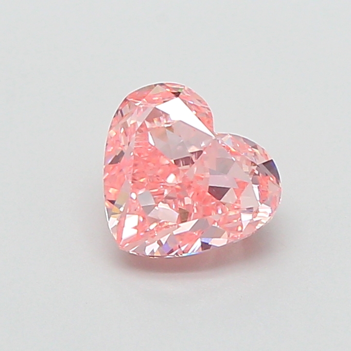 0.95 ct Pink (Vivid) VS1 Cushion lab-grown diamond