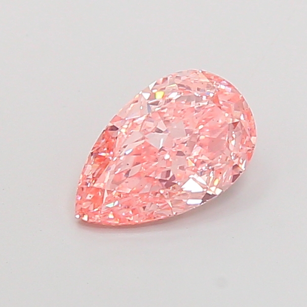 1.63 ct Pink (Vivid) VS2 Pear Modified lab-grown diamond
