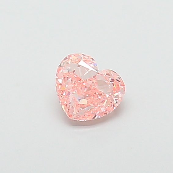 0.94 ct Pink (Intense) VVS2 Heart Modified lab-grown diamond