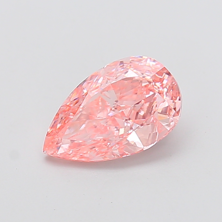 2.03 ct Pink (Vivid) VVS2 Pear Modified lab-grown diamond