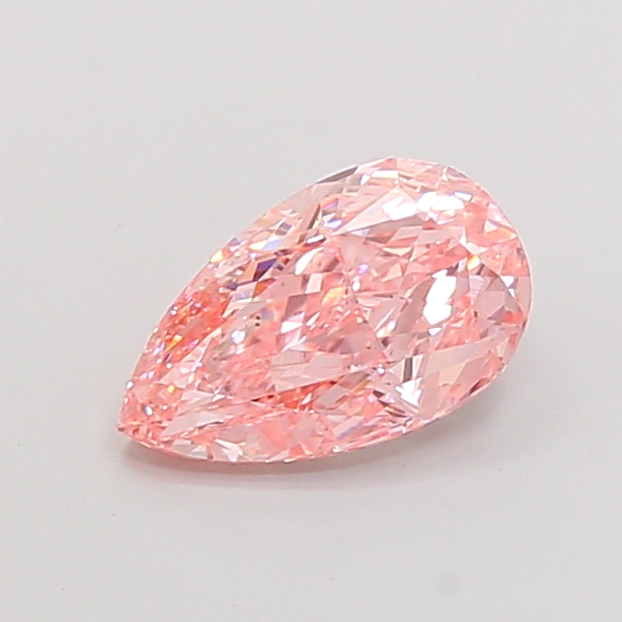 1.96 ct Pink (Vivid) VS2 Pear Modified lab-grown diamond