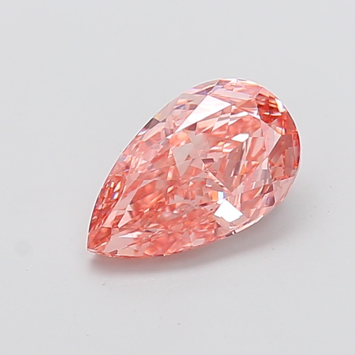 2.02 ct Pink (Vivid) VS1 Pear Modified lab-grown diamond