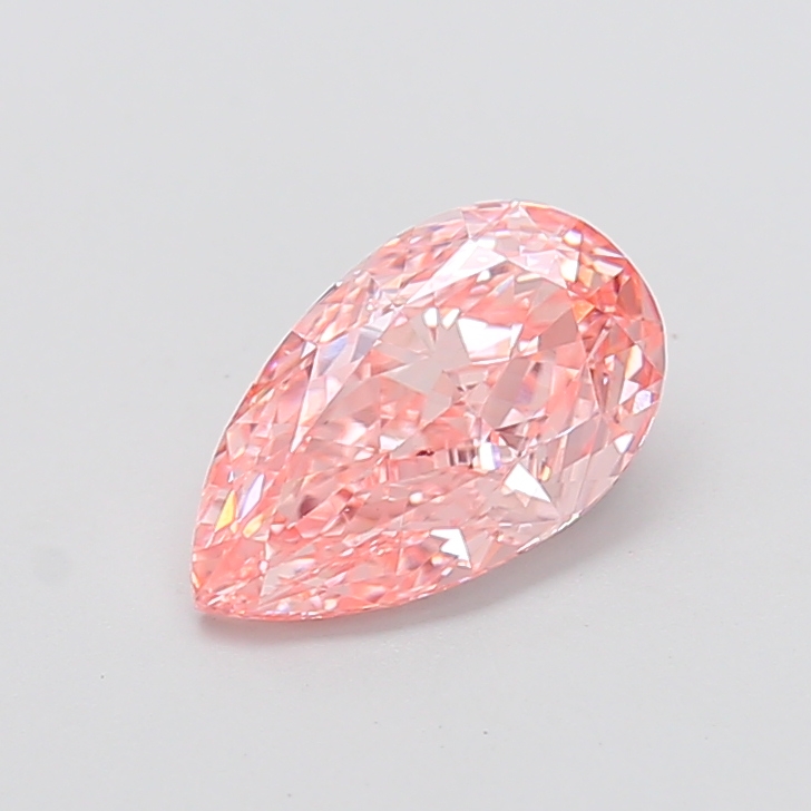 1.88 ct Pink (Vivid) VVS2 Pear Modified lab-grown diamond