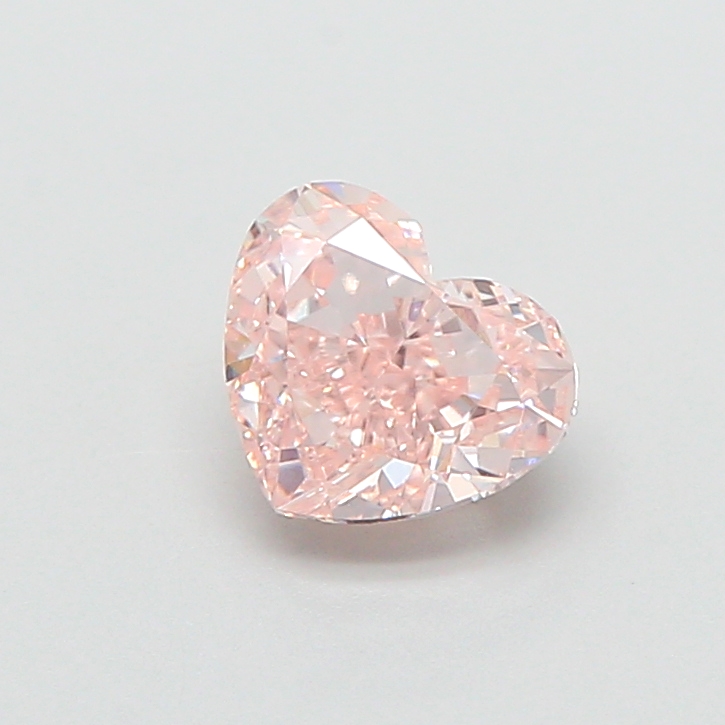 1.00 ct Pink (Fancy) VVS2 Heart Modified lab-grown diamond