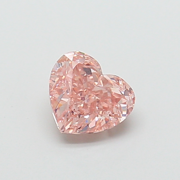 1.43 ct Pink (Intense) VS1 Heart Modified lab-grown diamond