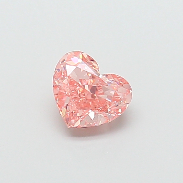 1.07 ct Pink (Vivid) VS2 Heart Modified lab-grown diamond