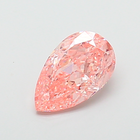 2.10 ct Pink (Vivid) VS1 Pear Modified lab-grown diamond