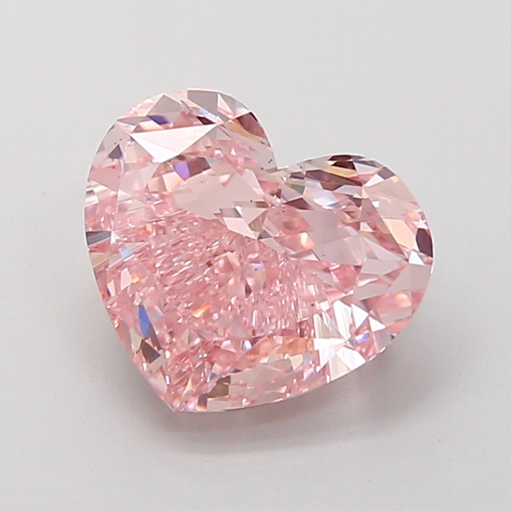2.08 ct Heart, Fancy Intense Pink VS2 IGI CVD