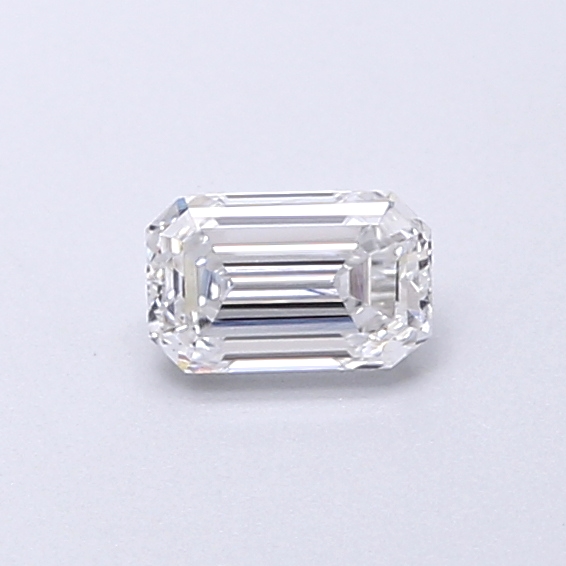 Actual 0.28 carat E Emerald lab-grown diamond