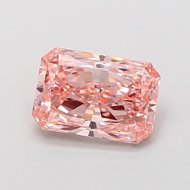 1.76 ct Radiant Fancy Intense Pink Lab-Grown Diamond