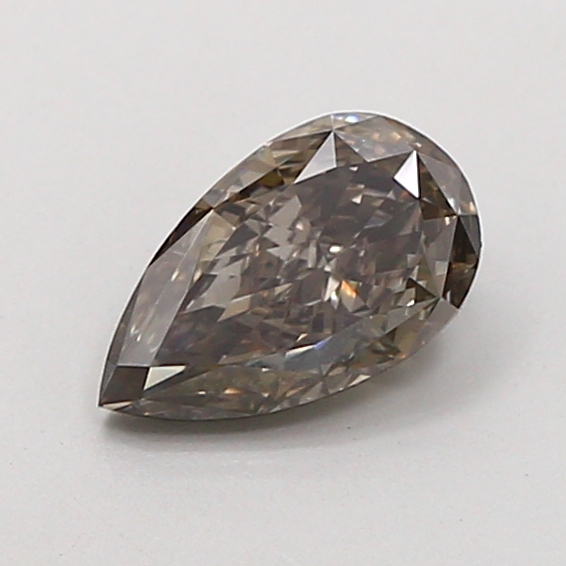 2.00 ct Pear Fancy Vivid Black Lab-Grown Diamond