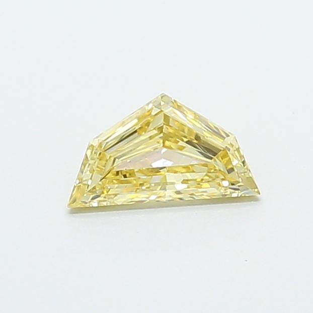 0.49 ct Cadillac Fancy Vivid Yellow Lab-Grown Diamond