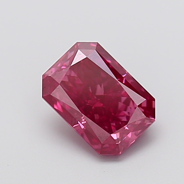 1.57 ct Radiant Fancy Vivid Pink Lab-Grown Diamond