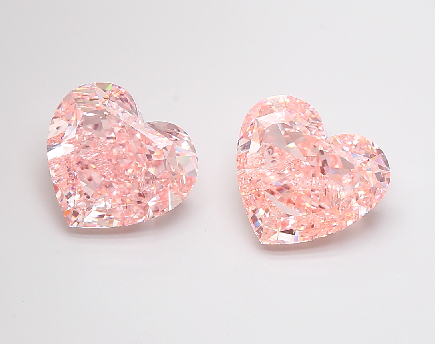 13.06 ct Heart Fancy Intense Pink Lab-Grown Diamond