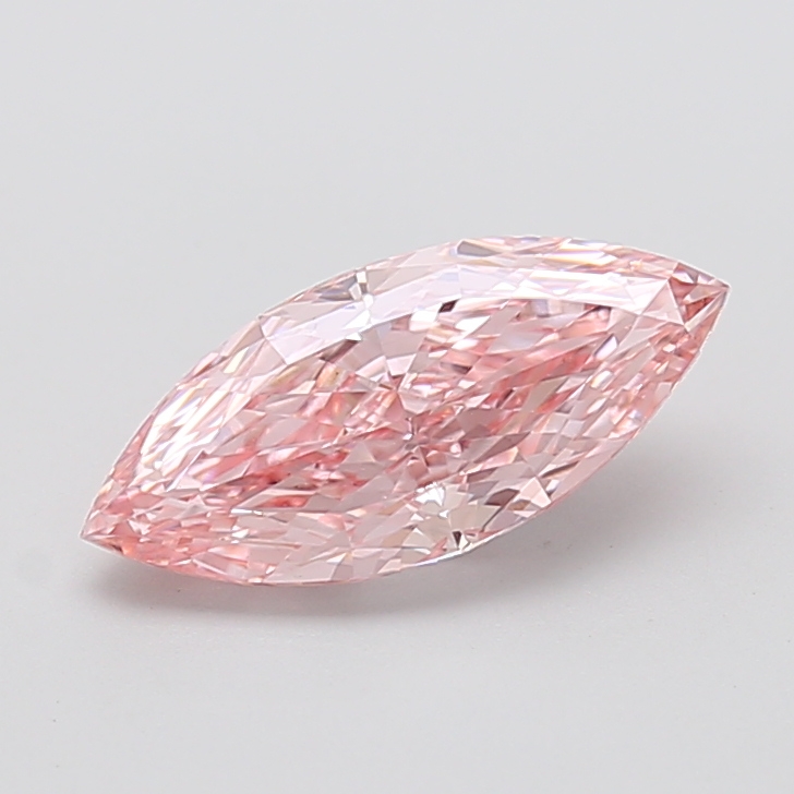 2.04 ct Marquise Fancy Intense Pink Lab-Grown Diamond