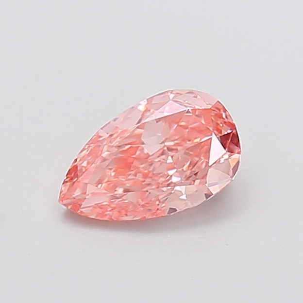 1.06 ct Pink (Vivid) VS1 Pear Modified lab-grown diamond