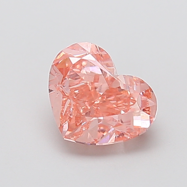 2.00 ct Pink (Vivid) VS1 Heart Modified lab-grown diamond