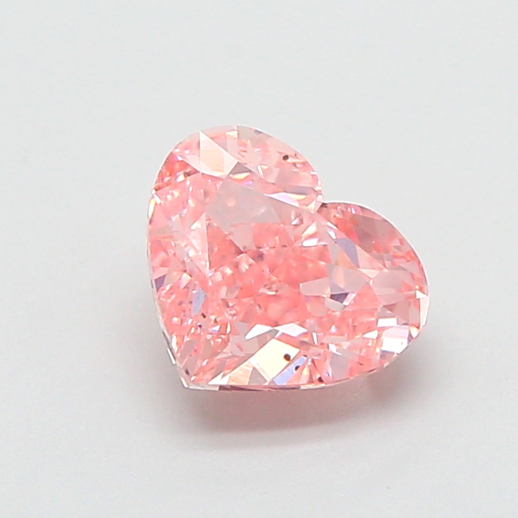 1.50 ct Pink (Vivid) VS2 Heart Modified lab-grown diamond