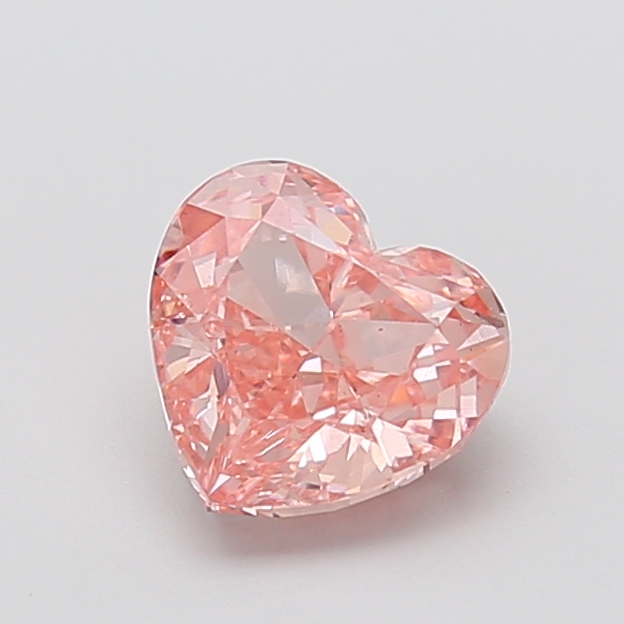 2.03 ct Pink (Vivid) VS1 Heart Modified lab-grown diamond