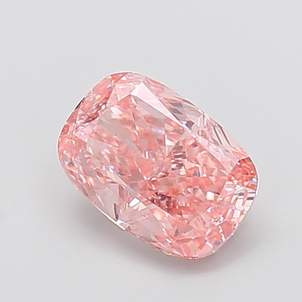 2.05 ct Pink (Intense) VVS2 Cushion lab-grown diamond