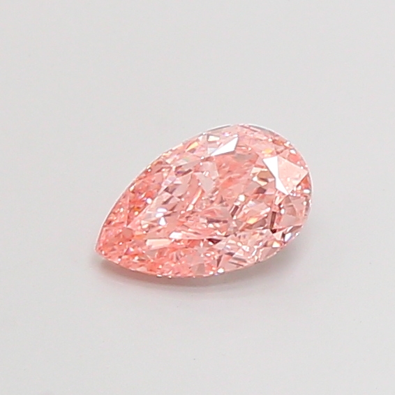 1.53 ct Pink (Vivid) VVS2 Pear Modified lab-grown diamond
